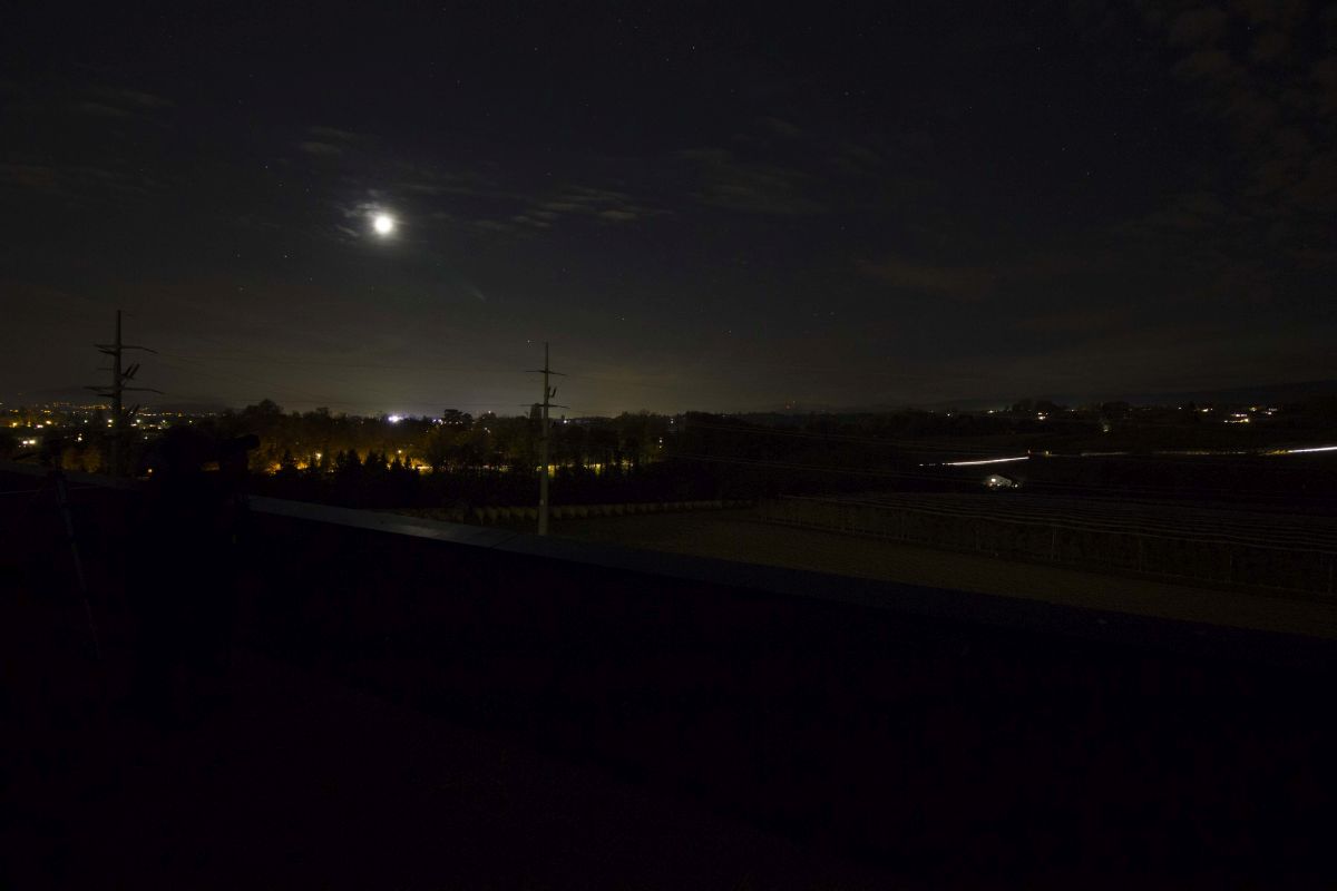 Paysage nocturne de Sonia