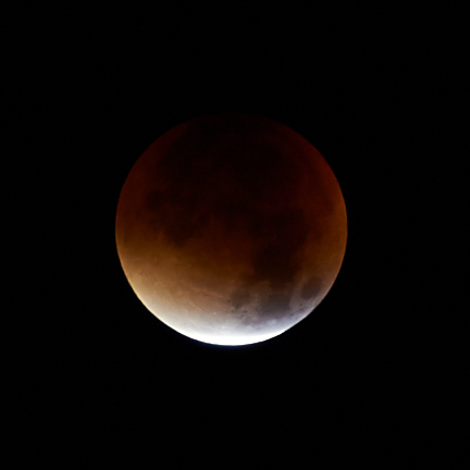 Lune de sang photographiée en 2015