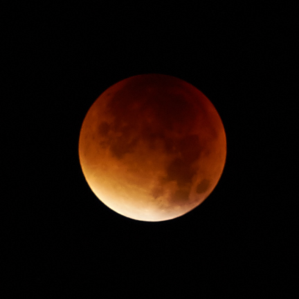 Lune de sang photographiée en 2015