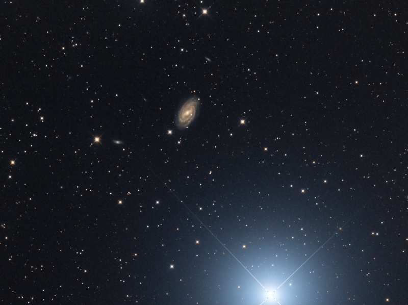 Galaxie M109 depuis le ciel du Nouveau-Mexique